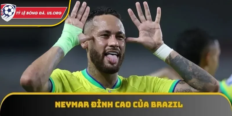 Neymar một trong những cầu thủ đỉnh cao của Brazil